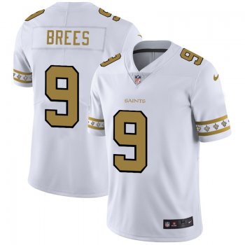 Men's New Orleans Saints #9 Drew Brees NFL Team Logo Cool Edition Jerseys