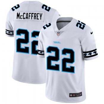 Men's Carolina Panthers #22 Christian McCaffrey NFL Team Logo Cool Edition Jerseys