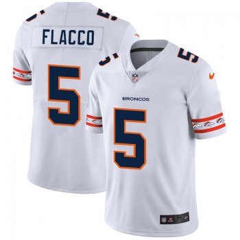 Men's Denver Broncos #5 Joe Flacco NFL Team Logo Cool Edition Jerseys