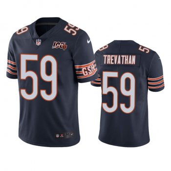 Chicago Bears Danny Trevathan Navy 100th Season Vapor Limited Jersey