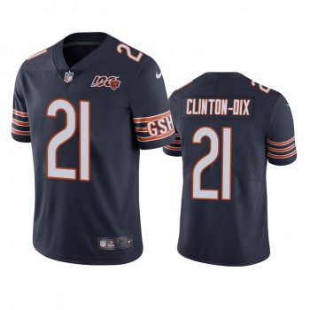 Chicago Bears Ha Ha Clinton-Dix Navy 100th Season Limited Jersey - Men's