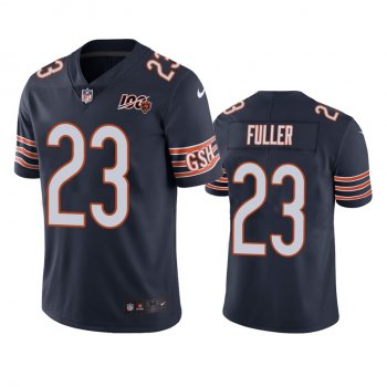 Chicago Bears Kyle Fuller Navy 100th Season Vapor Limited Jersey