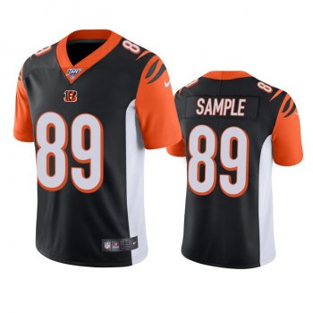 Cincinnati Bengals Drew Sample Black 100th Season Vapor Limited Jersey