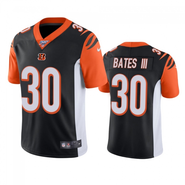 Cincinnati Bengals Jessie Bates III Black 100th Season Vapor Limited Jersey