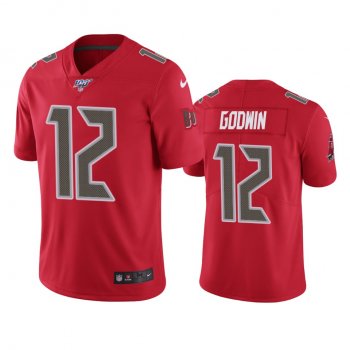 Tampa Bay Buccaneers Chris Godwin Red 100th Season Vapor Limited Jersey