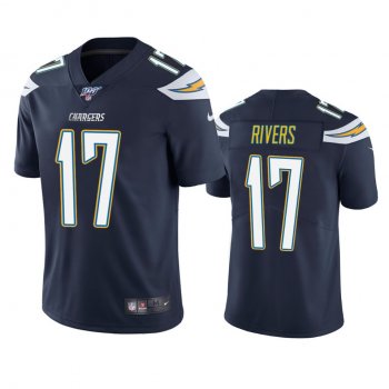 Los Angeles Chargers Philip Rivers Navy 100th Season Vapor Limited Jersey