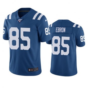 Indianapolis Colts Eric Ebron Royal 100th Season Vapor Limited Jersey