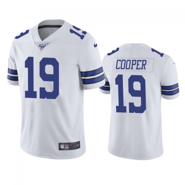 Dallas Cowboys Amari Cooper White 100th Season Vapor Limited Jersey