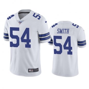 Dallas Cowboys Jaylon Smith White 100th Season Vapor Limited Jersey