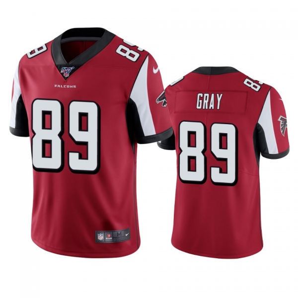 Atlanta Falcons Alex Gray Red 100th Season Vapor Limited Jersey