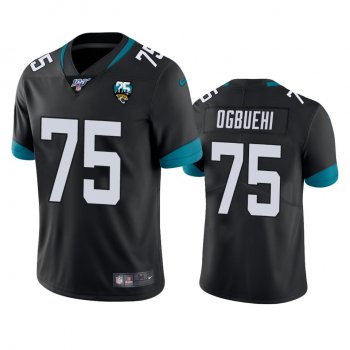 Jacksonville Jaguars Cedric Ogbuehi Black 100th Season Vapor Limited Jersey