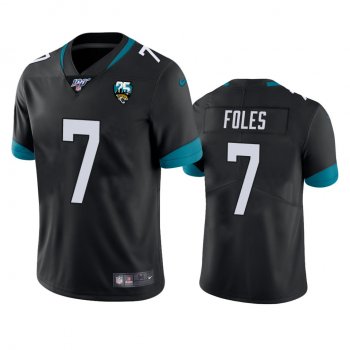 Jacksonville Jaguars Nick Foles Black 100th Season Vapor Limited Jersey