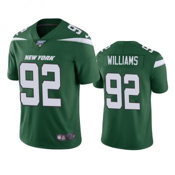 New York Jets Leonard Williams Green 100th Season Vapor Limited Jersey