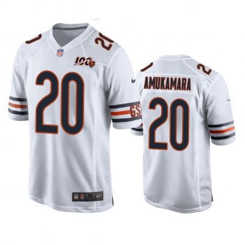 Chicago Bears Prince Amukamara White 100th Season Game Jersey - Men