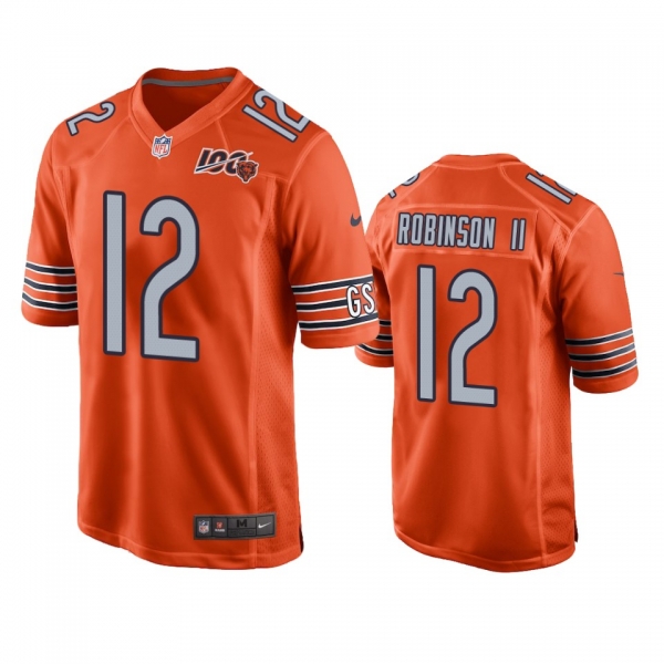 Chicago Bears Allen Robinson II Orange 100th Season Game Jersey - Men's