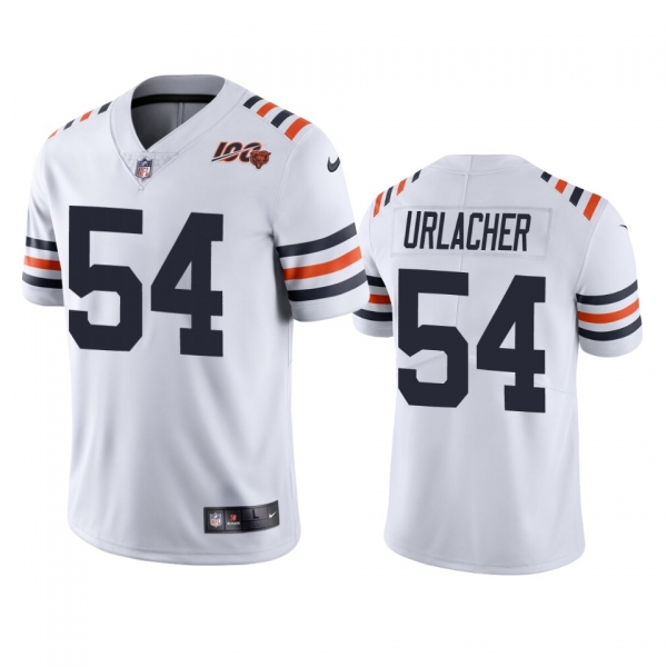 Bears Brian Urlacher White 100th Season Alternate Classic Limited Jersey