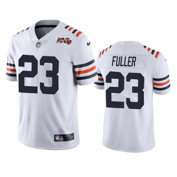 Bears Kyle Fuller White 100th Season Alternate Classic Limited Jersey