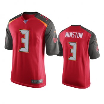 Tampa Bay Buccaneers Jameis Winston Red 100th Season Game Jersey