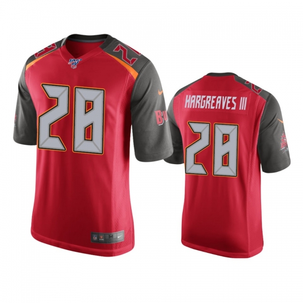 Tampa Bay Buccaneers Vernon Hargreaves III Red 100th Season Game Jersey