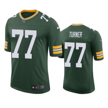 Green Bay Packers Billy Turner Green 100th Season Vapor Limited Jersey