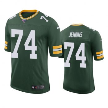 Green Bay Packers Elgton Jenkins Green 100th Season Vapor Limited Jersey