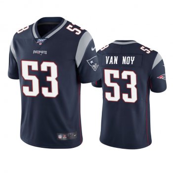 New England Patriots Kyle Van Noy Navy 100th Season Vapor Limited Jersey