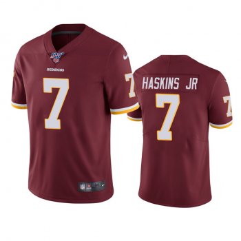 Washington Redskins Dwayne Haskins Burgundy 100th Season Vapor Limited Jersey