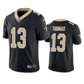 New Orleans Saints Michael Thomas Black 100th Season Vapor Limited Jersey