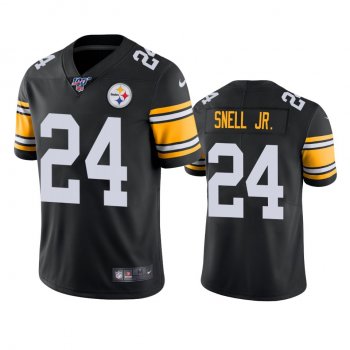 Pittsburgh Steelers Benny Snell Jr. Black 100th Season Vapor Limited Jersey