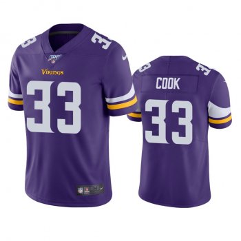 Minnesota Vikings Dalvin Cook Purple 100th Season Vapor Limited Jersey