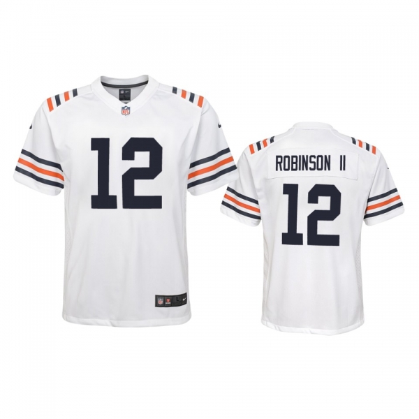 Youth Bears Allen Robinson II White 100th Season Alternate Classic Game Jersey