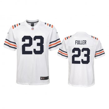 Youth Bears Kyle Fuller White 100th Season Alternate Classic Game Jersey