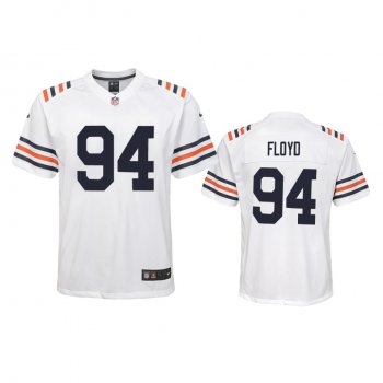 Youth Bears Leonard Floyd White 100th Season Alternate Classic Game Jersey