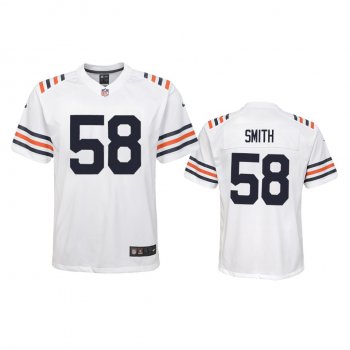 Youth Bears Roquan Smith White 100th Season Alternate Classic Game Jersey