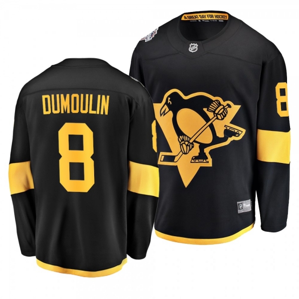 Penguins Men's Brian Dumoulin 2019 NHL Stadium Series Coors Light Breakaway Black Jersey