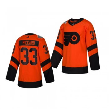 Youth Flyers Calvin Pickard 2019 NHL Stadium Series Authentic Player orange Jersey