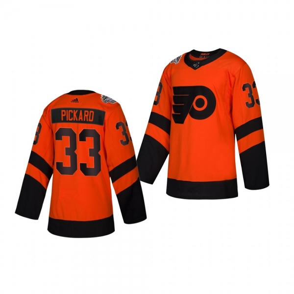 Youth Flyers Calvin Pickard 2019 NHL Stadium Series Authentic Player orange Jersey