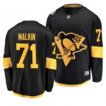 Penguins Men's Evgeni Malkin 2019 NHL Stadium Series Coors Light Breakaway Black Jersey