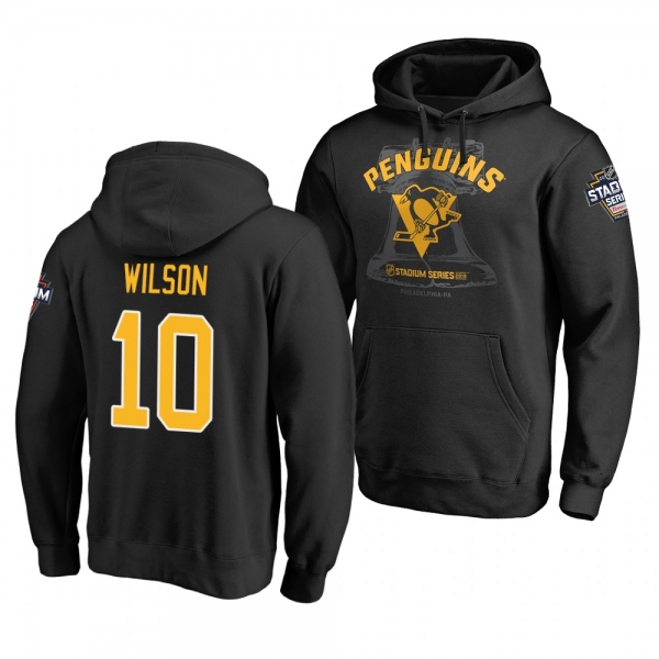 Garrett Wilson Penguins 2019 Coors Light NHL Stadium Series Pullover Hoodie Black