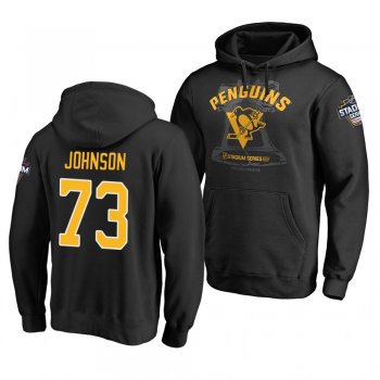 Jack Johnson Penguins 2019 Coors Light NHL Stadium Series Pullover Hoodie Black