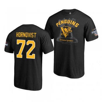 Penguins Patric Hornqvist 2019 NHL Stadium Series Coors Light Blue Line Black T-Shirt