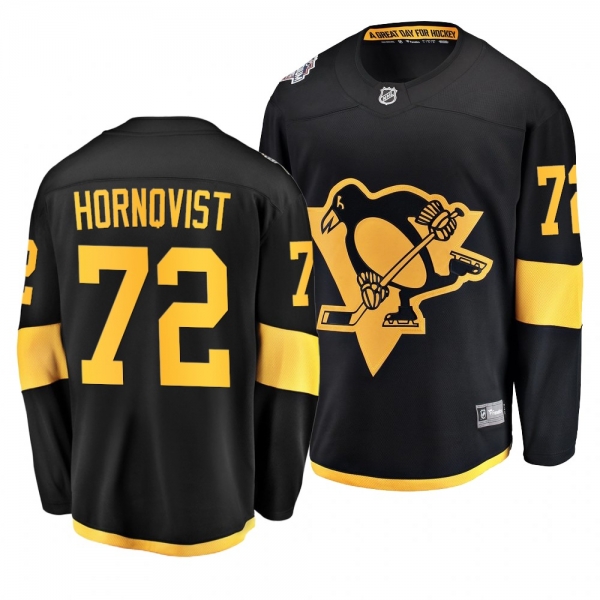 Penguins Men's Patric Hornqvist 2019 NHL Stadium Series Coors Light Breakaway Black Jersey