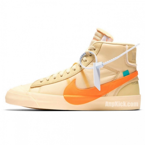 Nike Blazer Mid Off-White "All Hallows Eve" Orange Aa3832-700