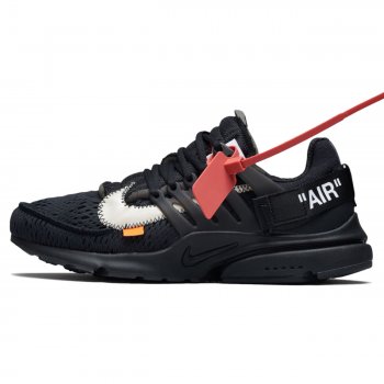 Off-White Virgil Abloh X Nike Air Presto Black White 2018 Release Aa3830-002