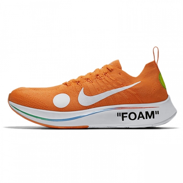 Off-White X Nike Zoom Fly Mercurial Flyknit Orange World Cup 2018 Ao2115-800