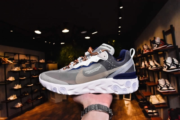 Undercover X Nike Epic React Element 87 Hyaline/Big Red-White Aq1813-345