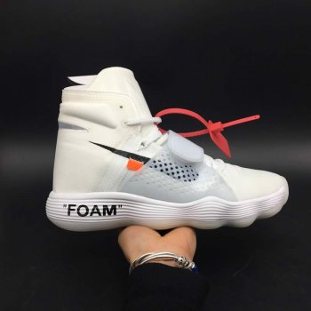 Off-White X Nike React Hyperdunk 2017 White/Yellow/Red Aj4578-100