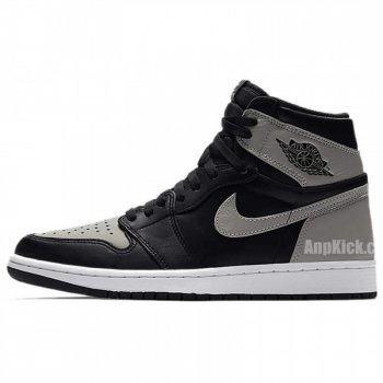 Air Jordan 1 Shadow Grey 2018 On Feet Mens Gs Outfit Shoes 555088-013