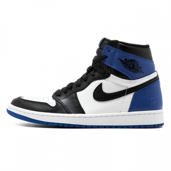 Black And Blue Jordan 1 "Fragment" 716371-040 Retro 1S