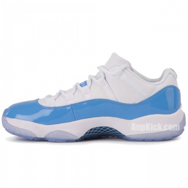 Air Jordan 11 Low "Unc / Columbia" Blue/White 528895-106